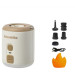 Naturehike Насос для надувних меблів Naturehike CNK2300DQ022 + нічник + вентилятор, бежевий (6976507665971)