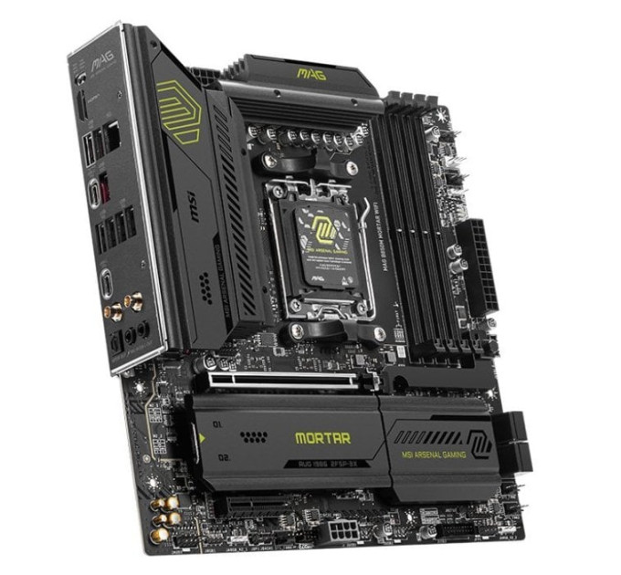 MSI Материнська плата MSI MAG B850M Mortar WiFi Socket AM5