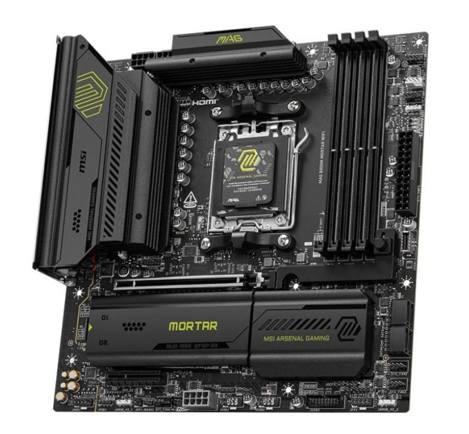 MSI Материнська плата MSI MAG B850M Mortar WiFi Socket AM5