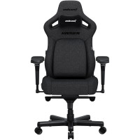 Крісло ігрове Anda Seat Kaiser 4 Linen Fabric Size L Dark Gray (AD12YDDC-L-20-GB-CF)