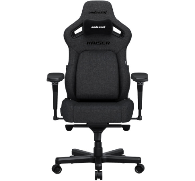 Anda Seat Крісло ігрове Anda Seat Kaiser 4 Linen Fabric Size L Dark Gray (AD12YDDC-L-20-GB-CF)