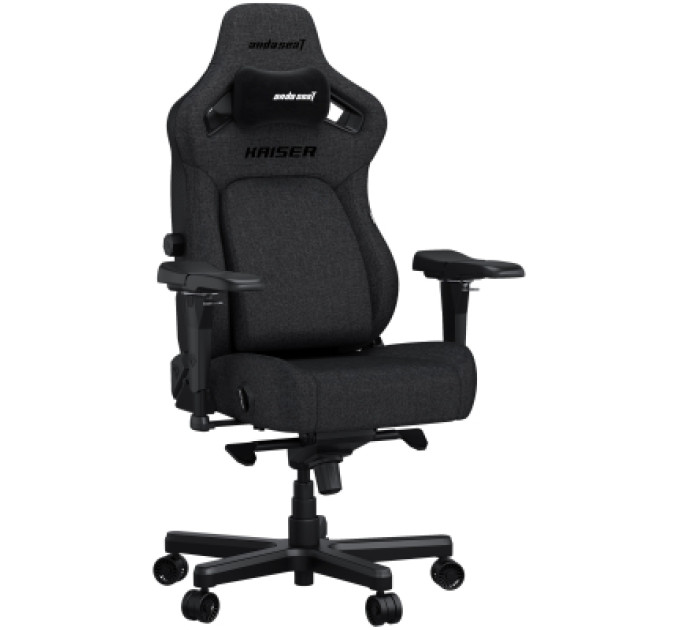 Anda Seat Крісло ігрове Anda Seat Kaiser 4 Linen Fabric Size L Dark Gray (AD12YDDC-L-20-GB-CF)