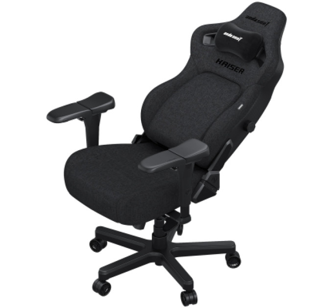 Anda Seat Крісло ігрове Anda Seat Kaiser 4 Linen Fabric Size L Dark Gray (AD12YDDC-L-20-GB-CF)