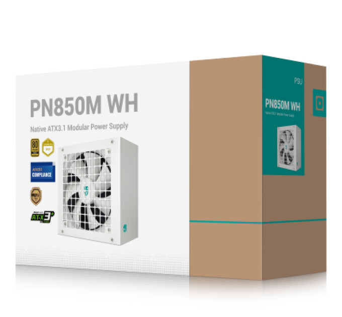 Deepcool Блок живлення Deepcool 850W PN850M White GamerStorm (R-PN850M-FC0W-JGEU)