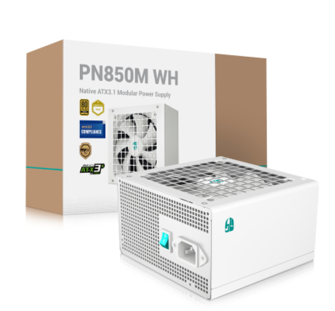Deepcool Блок живлення Deepcool 850W PN850M White GamerStorm (R-PN850M-FC0W-JGEU)