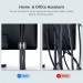 Ugreen Набір для кріплення стрічка-липучка LP124 20mm Cable Tie Band 2m Black Ugreen (40354)