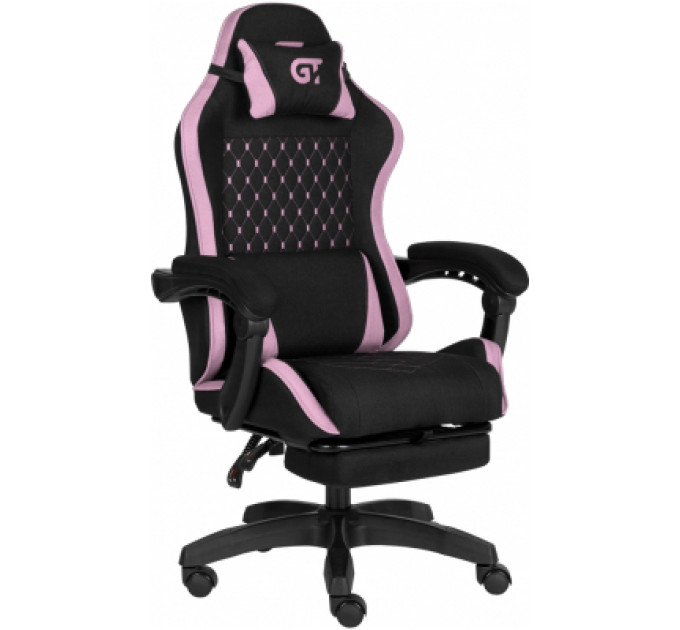 GT Racer Крісло ігрове GT Racer X-2339 Black/Pink (X-2339 Fabric Black/Pink)