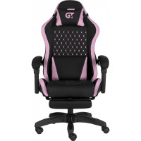Крісло ігрове GT Racer X-2339 Black/Pink (X-2339 Fabric Black/Pink)