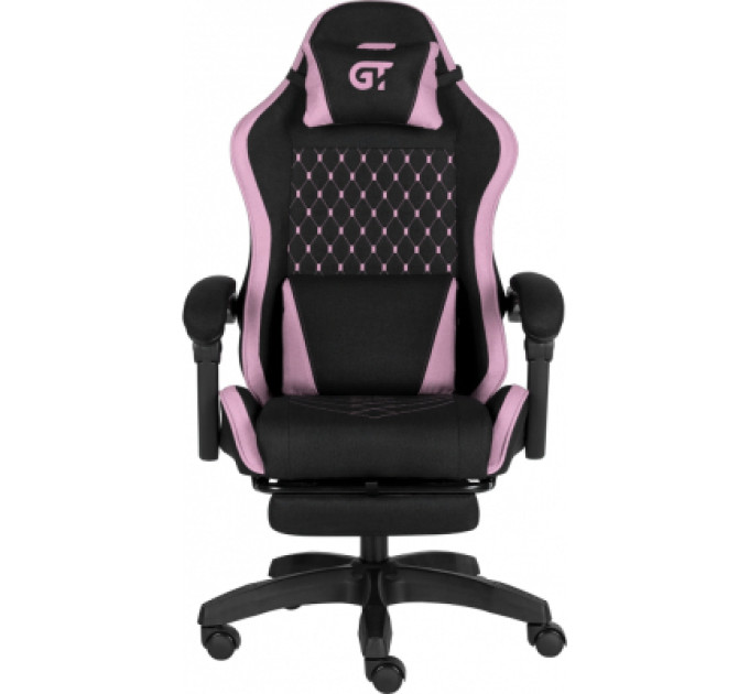 GT Racer Крісло ігрове GT Racer X-2339 Black/Pink (X-2339 Fabric Black/Pink)