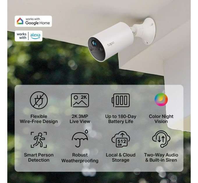 TP-Link Wi-Fi камера, Tapo C410 TP-LINK
