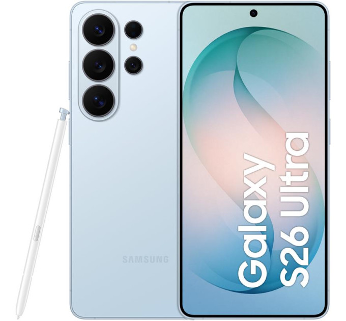 Samsung Смартфон Samsung Galaxy S26 Ultra 12/512GB Sky Blue (SM-S948BLBGEUC)