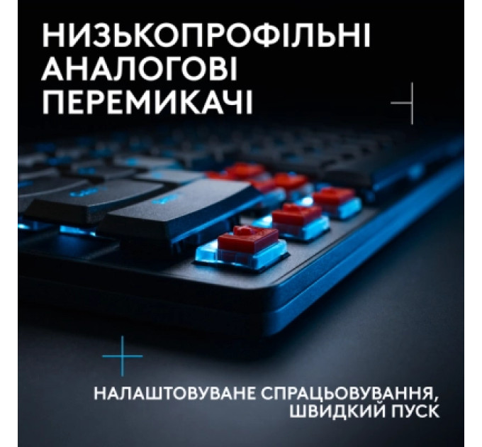 Logitech Клавіатура Logitech G515 Rapid TKL Wired USB UA Black (920-013861)