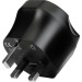 Essager Перехідник EU to UK 220V black Essager (ECTZH-YCC01-Z)