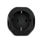 Essager Перехідник EU to UK 220V black Essager (ECTZH-YCC01-Z)