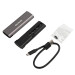 Maxxter Зовнішня кишеня Maxxter M.2 NVMe PCIe, USB 3.1 Type-C Gen2, Metal, Black (EHDE-2280S-02)