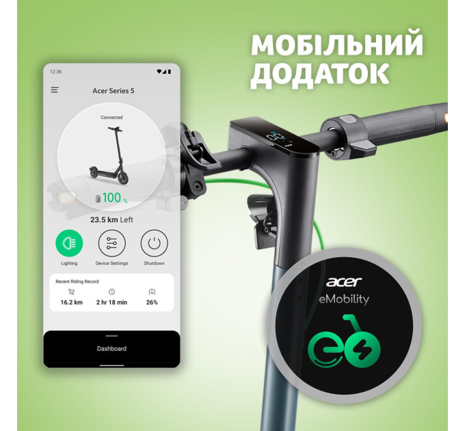 Acer Електросамокат ACER ES Series 3 SELECT (AES033)