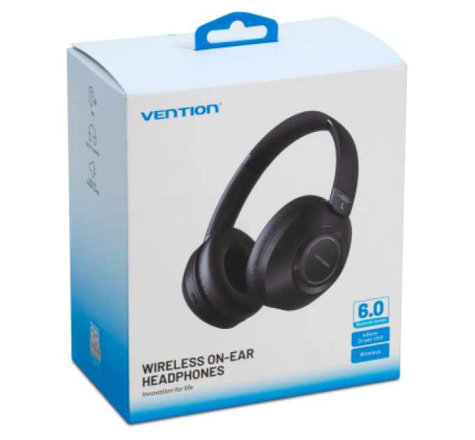 Vention Навушники Vention S11 SoundMate Wireless Black (NBBB0)