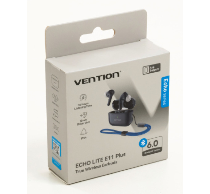 Vention Навушники Vention Echo Lite E11 Plus Blue (NBVL0-Plus)