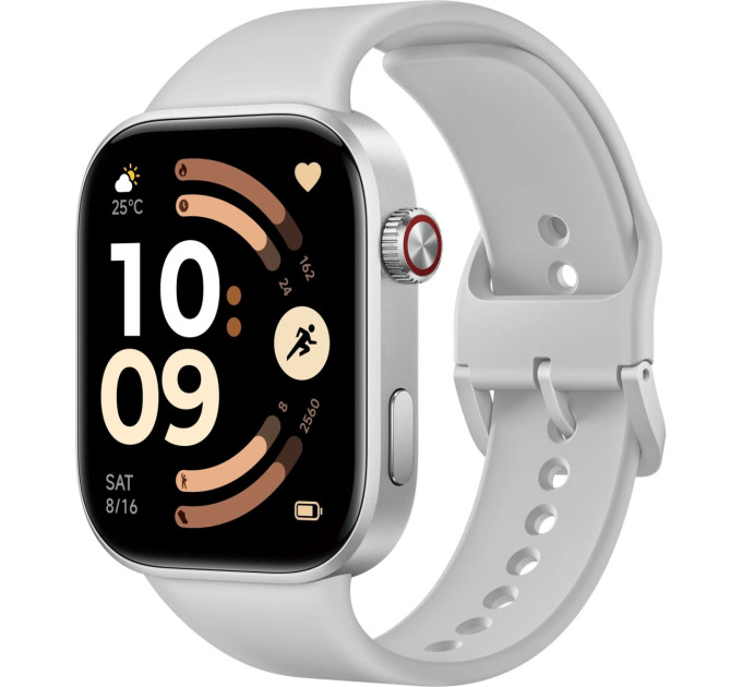 Xiaomi Смарт-годинник Xiaomi Redmi Watch 6 NFC Silver Gray (BHR0955GL)