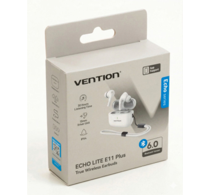 Навушники Vention Echo Lite E11 Plus White (NBVW0-Plus)