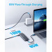 Anker USB-хаб Anker USB-C Hub 332 5-in-1 Black (A8355H11)