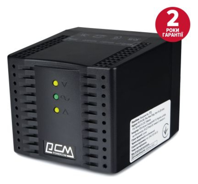 Powercom Стабілізатор Powercom TCA-1200 (TCA-1200 black)