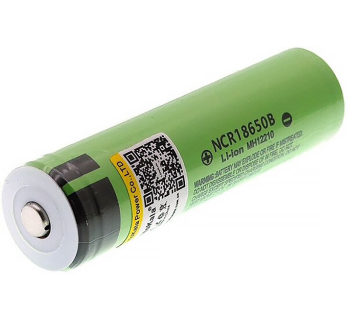 Liitokala Акумулятор 18650 3400mAh (3200-3400mah), 3.7V (2.75-4.2V), green, OEM Liitokala (Lii-34B-JT)