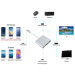 Dynamode Перехідник Dynamode Dynamode USB3.1 Type-C to 1хHDMI, 1хUSB 3.0, 1хUSB Type-C Fe (Multiport USB 3.1 Type-C to HDMI)