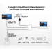 Dynamode Перехідник Dynamode Dynamode USB3.1 Type-C to 1хHDMI, 1хUSB 3.0, 1хUSB Type-C Fe (Multiport USB 3.1 Type-C to HDMI)