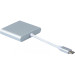 Dynamode Перехідник Dynamode Dynamode USB3.1 Type-C to 1хHDMI, 1хUSB 3.0, 1хUSB Type-C Fe (Multiport USB 3.1 Type-C to HDMI)