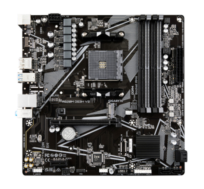 GIGABYTE Материнська плата GIGABYTE A520M DS3H V2