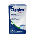 Giggles Пелюшки для малюків Giggles 60х90 см 10 шт (8680131202027)