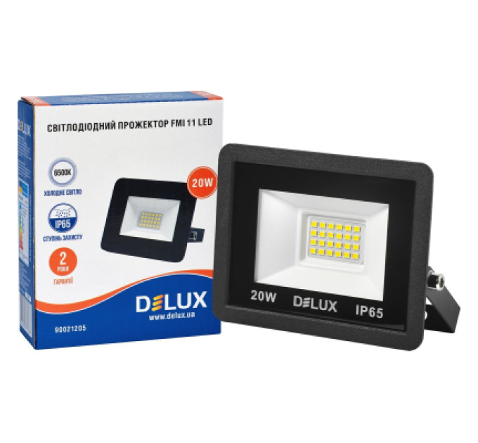 Delux Прожектор Delux FMI 11 LED 20Вт 6500K_IP65 (90021205)