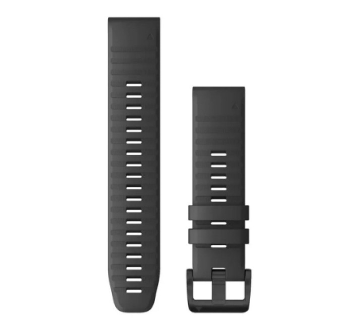 Garmin Ремінець до смарт-годинника Garmin fenix 6 solar 22mm QuickFit Slate Gray Silicone (010-12863-22)