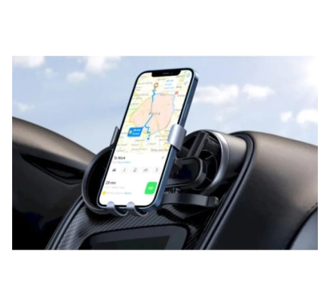 Ugreen Універсальний автотримач UGREEN LP274 Gravity Phone Holder for Round Air Vent Black (30401)