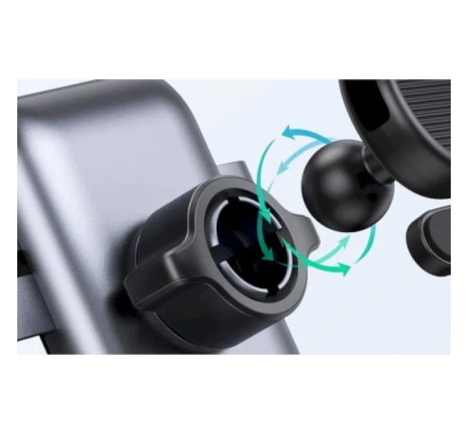 Ugreen Універсальний автотримач UGREEN LP274 Gravity Phone Holder for Round Air Vent Black (30401)