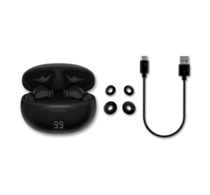 Philips Навушники Philips TAT2520BK/00 Wireless Black (TAT2520BK/00)