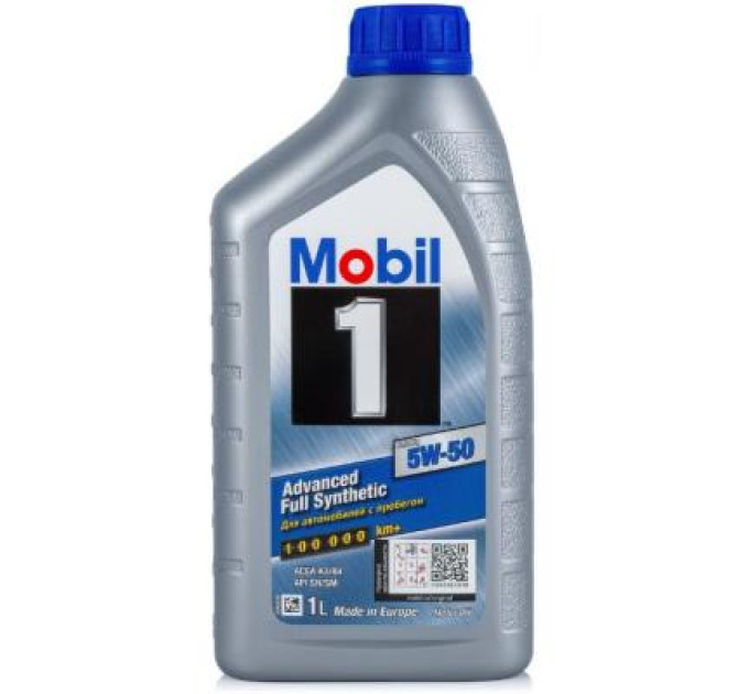 Mobil Моторна олива Mobil 1 5W50 1л (MB 5W50 M1 1L)