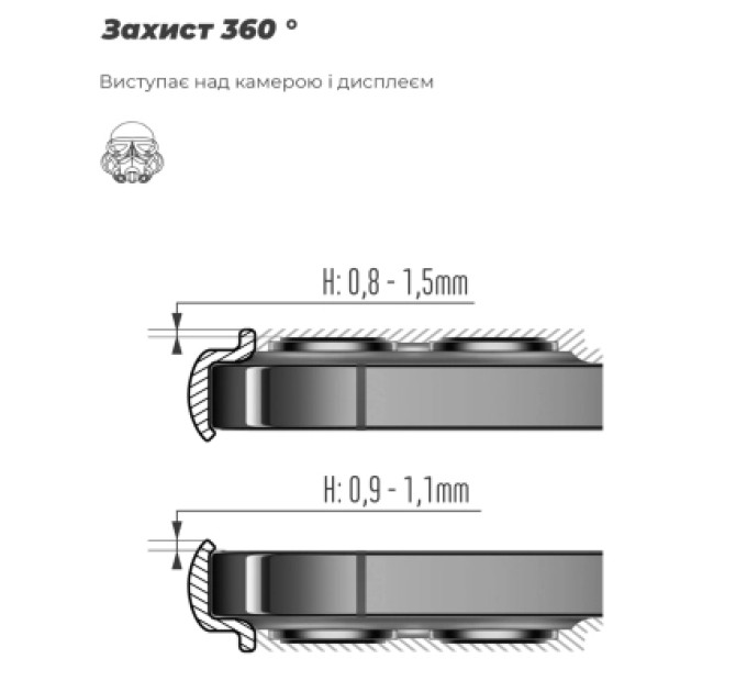 Armorstandart Чохол до мобільного телефона Armorstandart ICON Xiaomi 17T 5G Black (ARM90965)