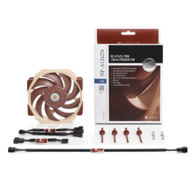Кулер до корпусу Noctua NF-A12x25r PWM