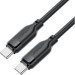 Acefast Дата кабель USB-C to USB-C 1.2m 60W TPU black Acefast (6974316283805)