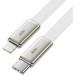 Acefast Дата кабель USB 2.0 AM to Lightning 1.2m 30W nylon white Acefast (6974316286240)