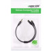 Ugreen Кабель мультимедійний 3.5mm M to 2x3.5mm F black Ugreen (UGR-30620)