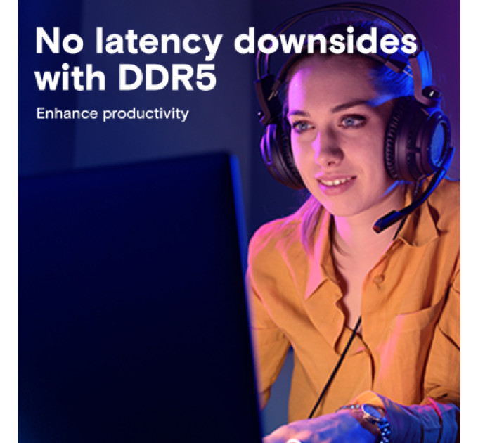 Crucial Модуль пам'яті для ноутбука SoDIMM DDR5 8GB 5200 MHz Micron (CT8G52C42S5)