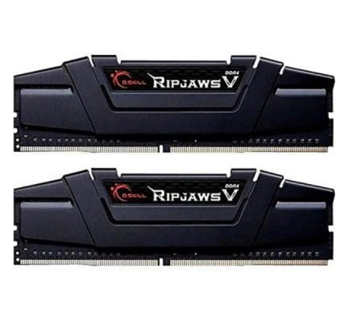 G.Skill Модуль пам'яті для комп'ютера DDR4 16GB (2x8GB) 3200 MHz Ripjaws V G.Skill (F4-3200C16D-16GVKB)