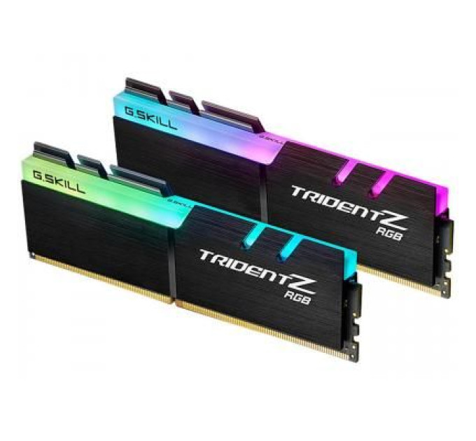G.Skill Модуль пам'яті для комп'ютера DDR4 16GB (2x8GB) 3200 MHz Trident Z RGB G.Skill (F4-3200C16D-16GTZR)