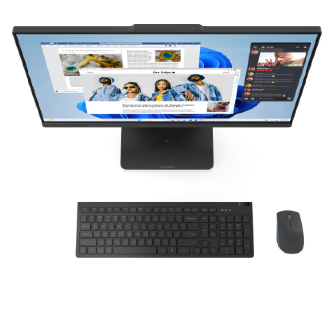 Lenovo Комп'ютер Lenovo IdeaCentre AiO 27ARR9 / Ryzen7 7735HS, 16, 512, WKM (F0HQ004EUO)