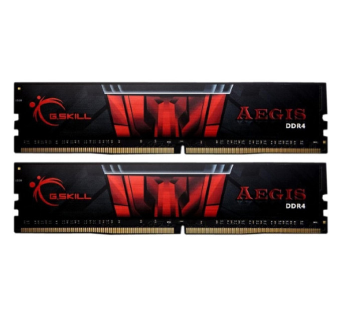 G.Skill Модуль пам'яті для комп'ютера DDR4 16GB (2x8GB) 3200 MHz AEGIS G.Skill (F4-3200C16D-16GIS)