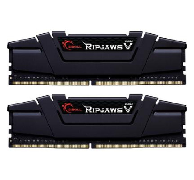 G.Skill Модуль пам'яті для комп'ютера DDR4 16GB (2x8GB) 4000 MHz Ripjaws V G.Skill (F4-4000C18D-16GVK)