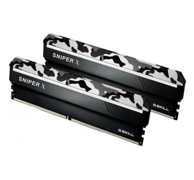G.Skill Модуль пам'яті для комп'ютера DDR4 32GB (2x16GB) 3200 MHZ SniperX Urban Camo G.Skill (F4-3200C16D-32GSXWB)